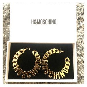 H&Moschino Hoop Earrings